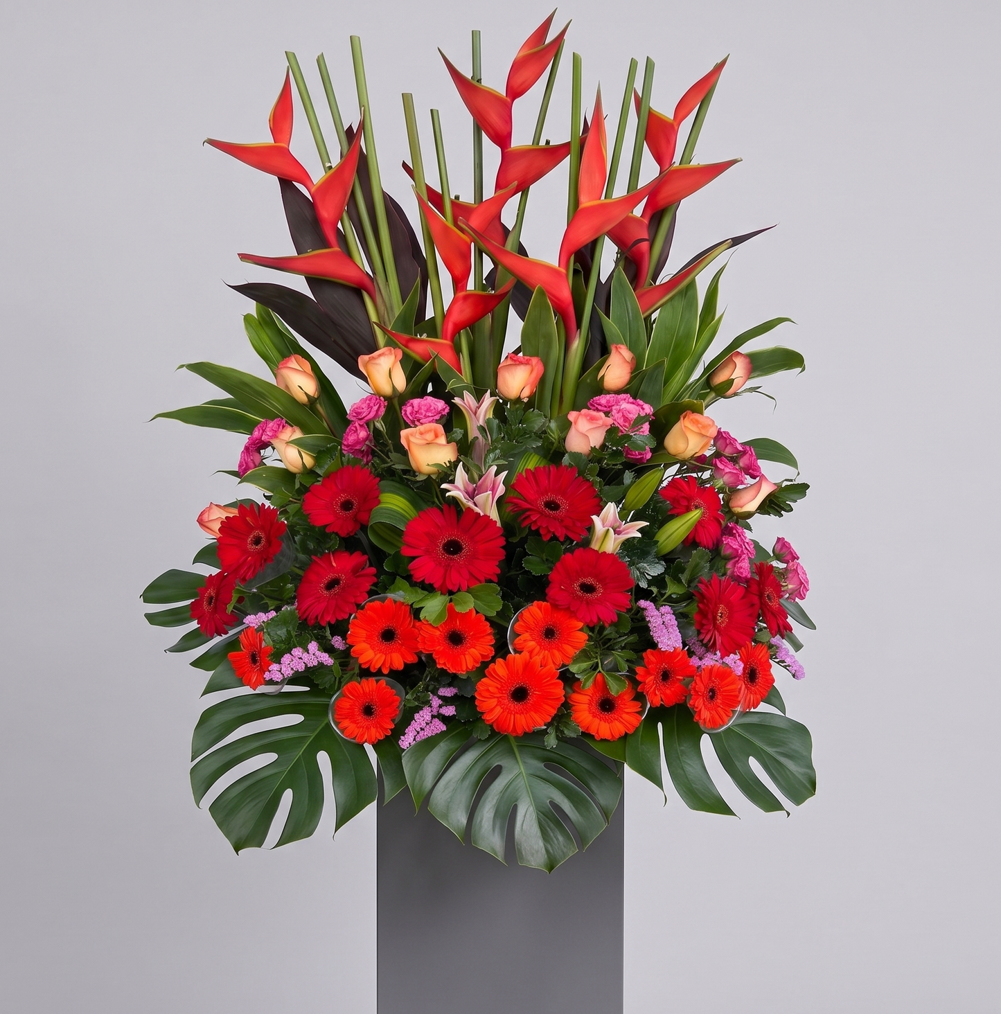 Auspicious Floral Stand