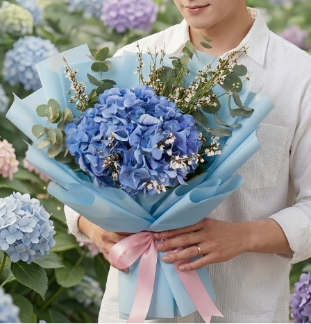 GARDEN OF HYDRANGEAS