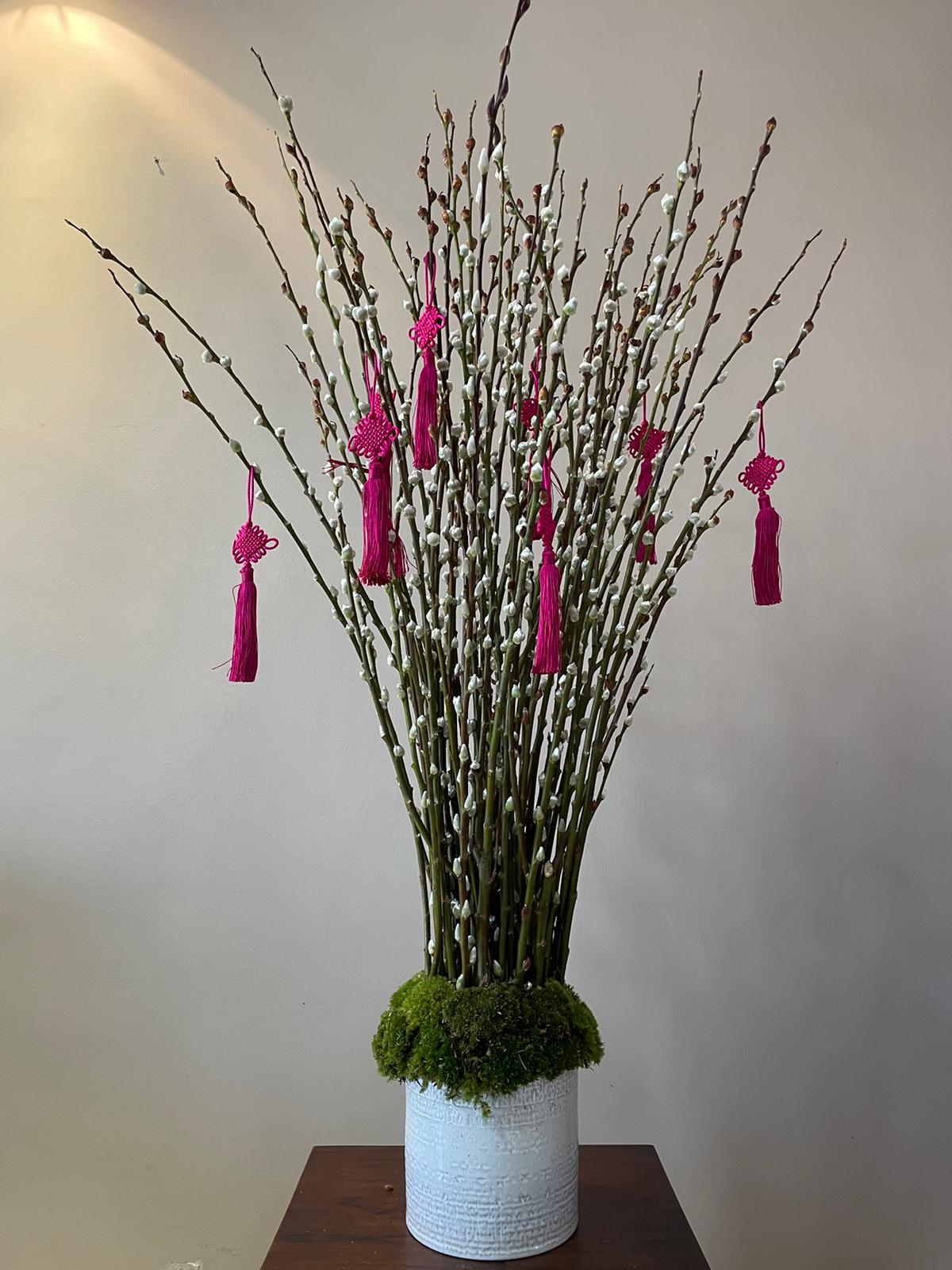 New Year Collection "WHITE WILLOWS" art. 910