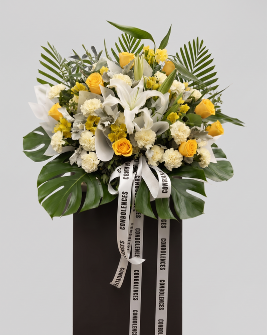 SYMPATHY FLOWER STAND