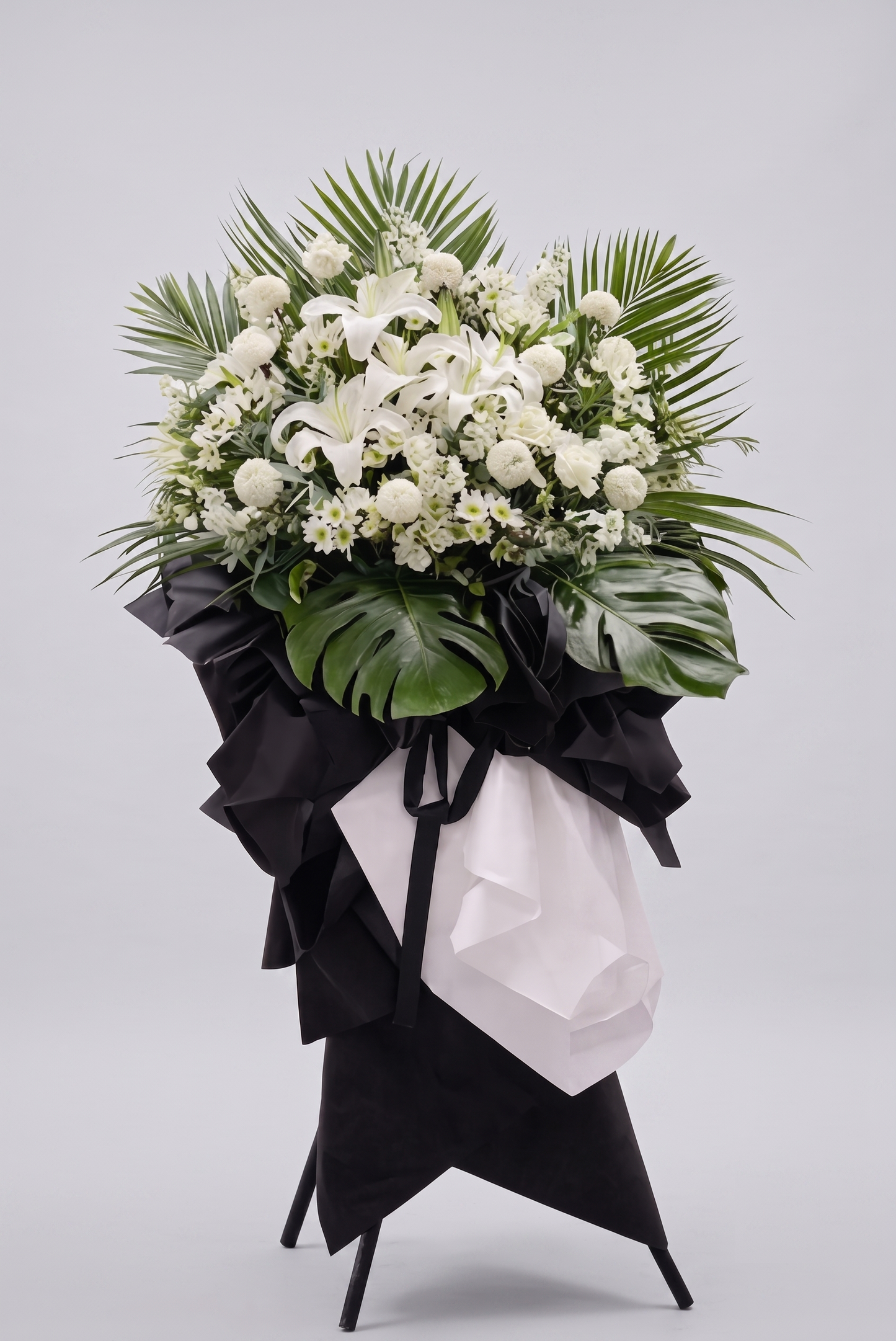 CONDOLENCES FLORAL STAND