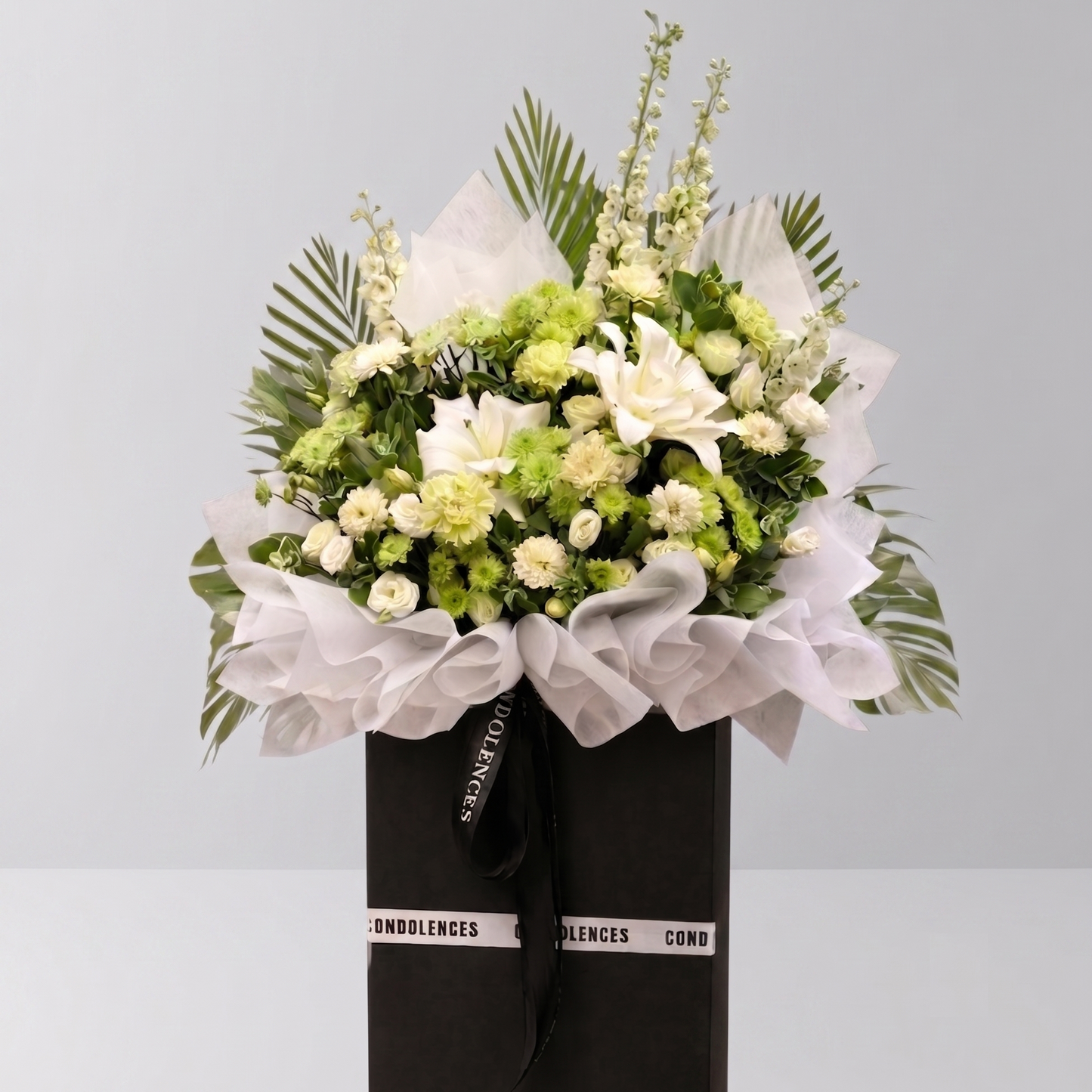 SYMPATHY FLORAL STAND