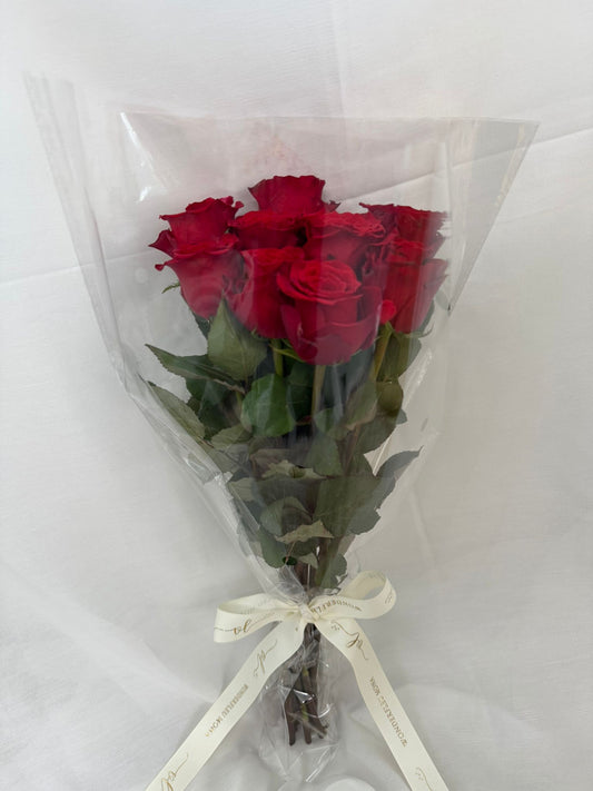 Packed Red Roses