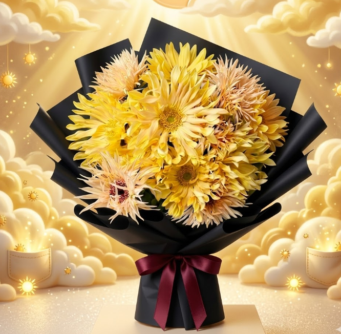 Daisy flower bouquet