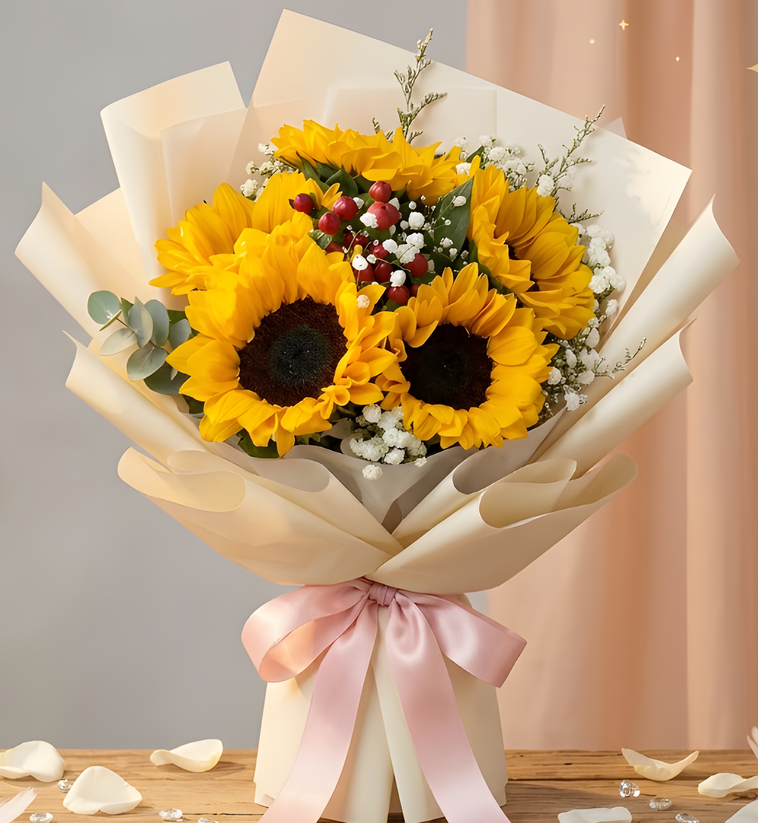 sunflower flower bouquet