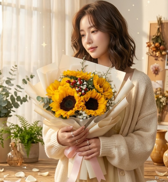 sunflower bouquet