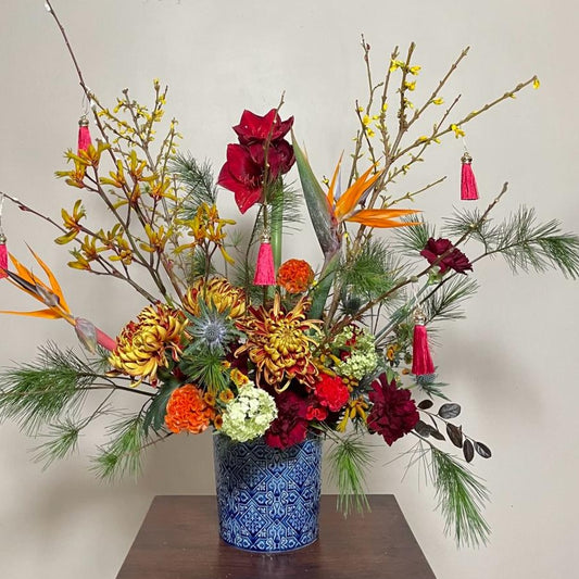 New Year Collection “INFINITY BLOOMS 百花齐放” art. 916