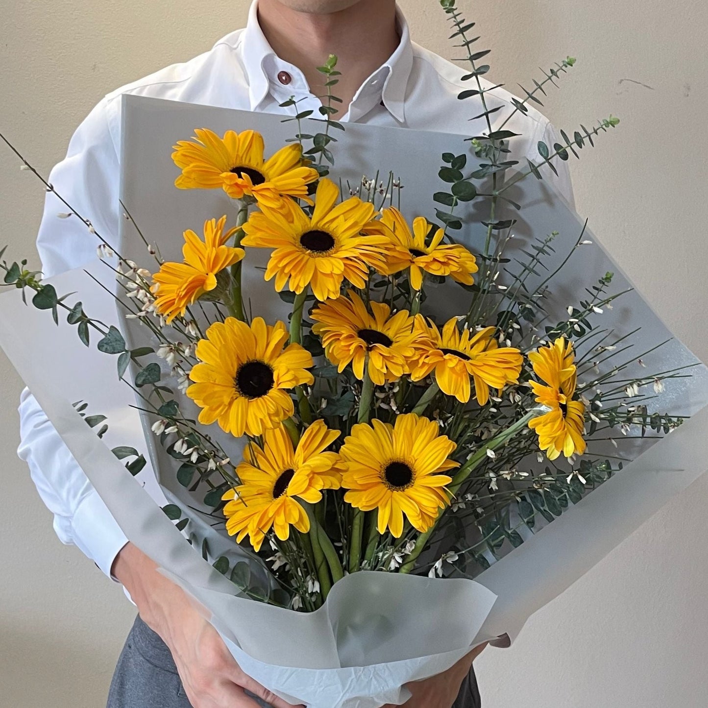 Gerbera Daisies Singapore Bouquet Under 50